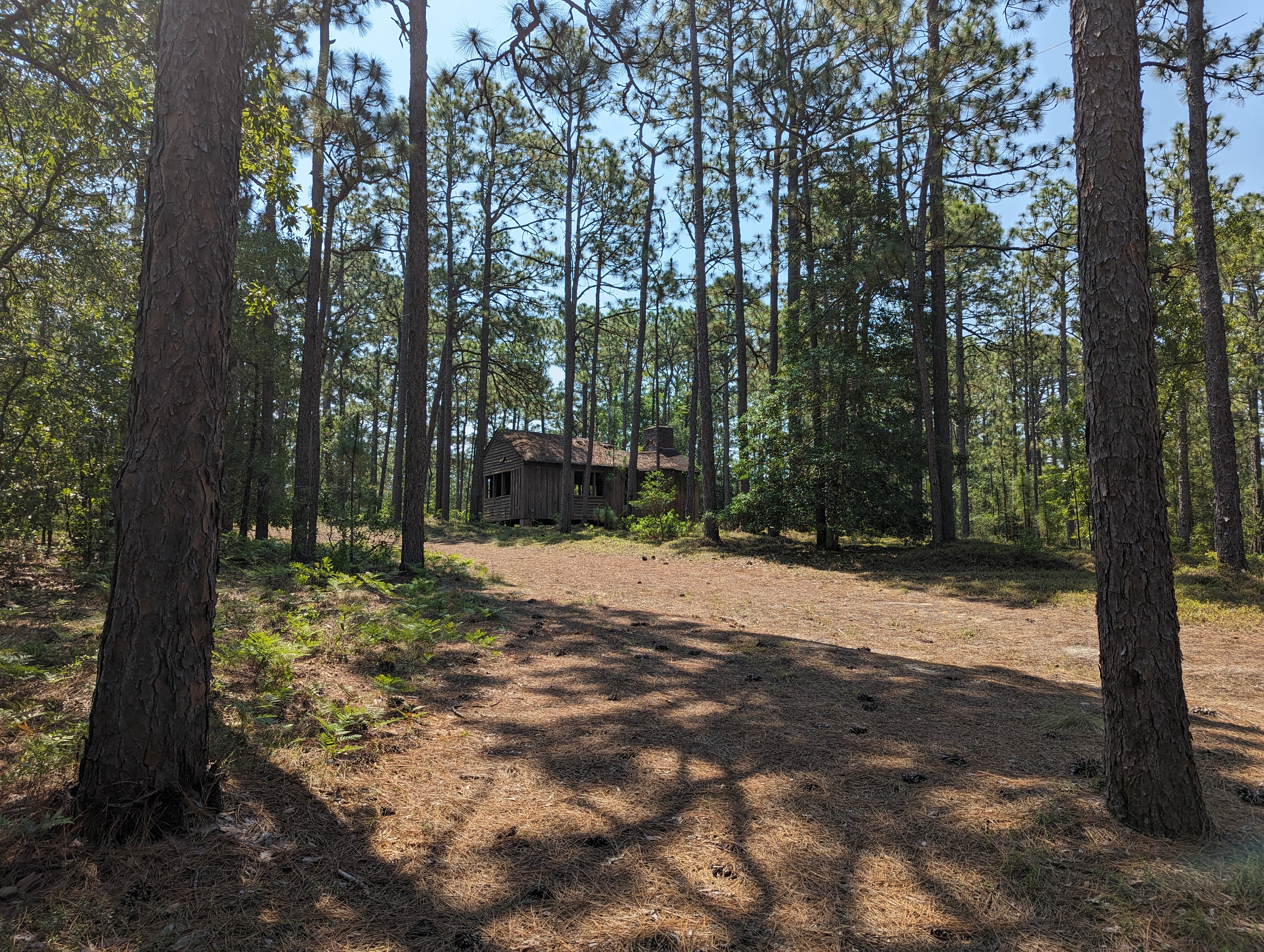 A cabin built in the 1920's at summer camp in South Carolina