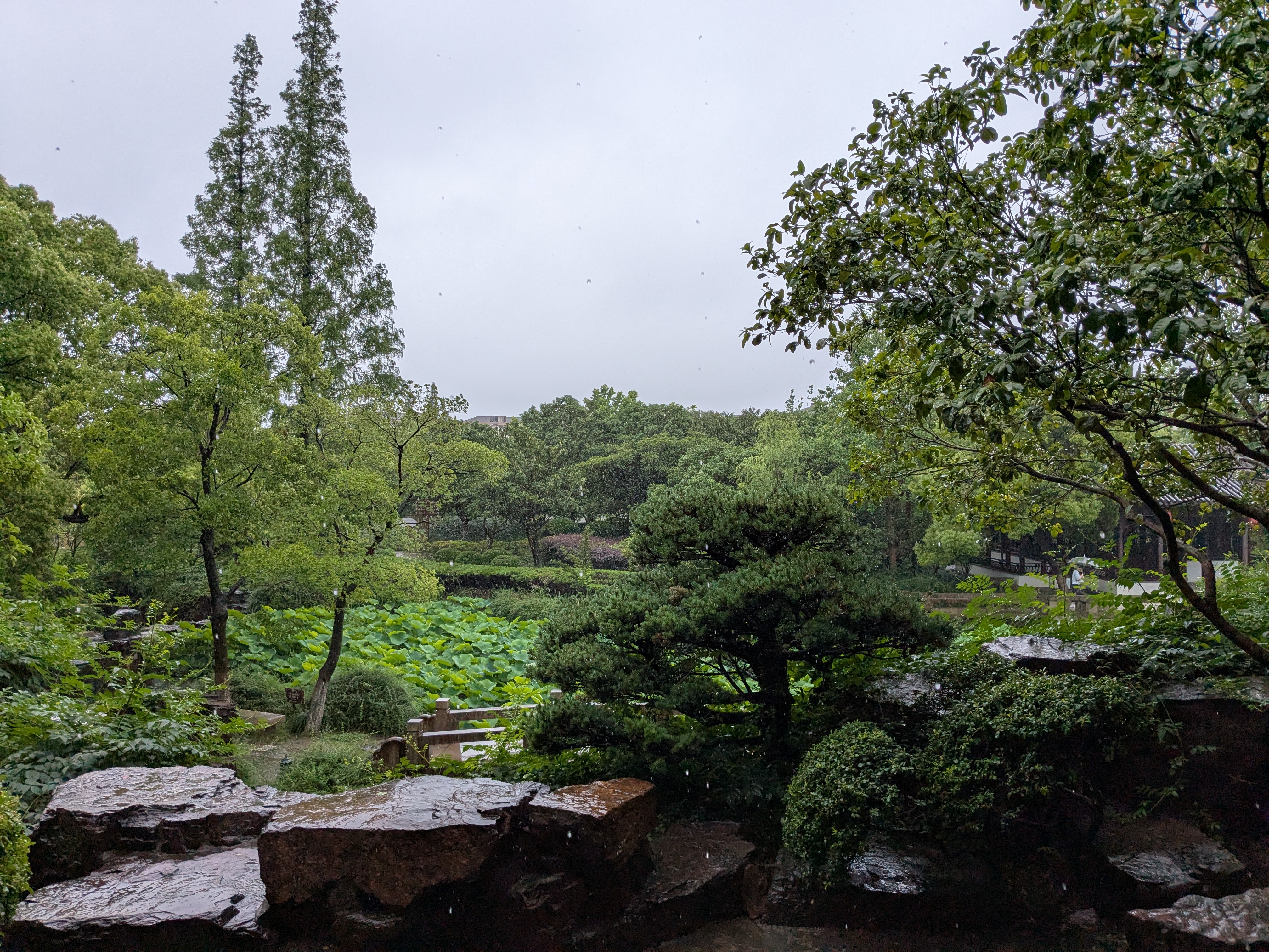 The ancient Zhaoyuan Garden complex in Changshu, China