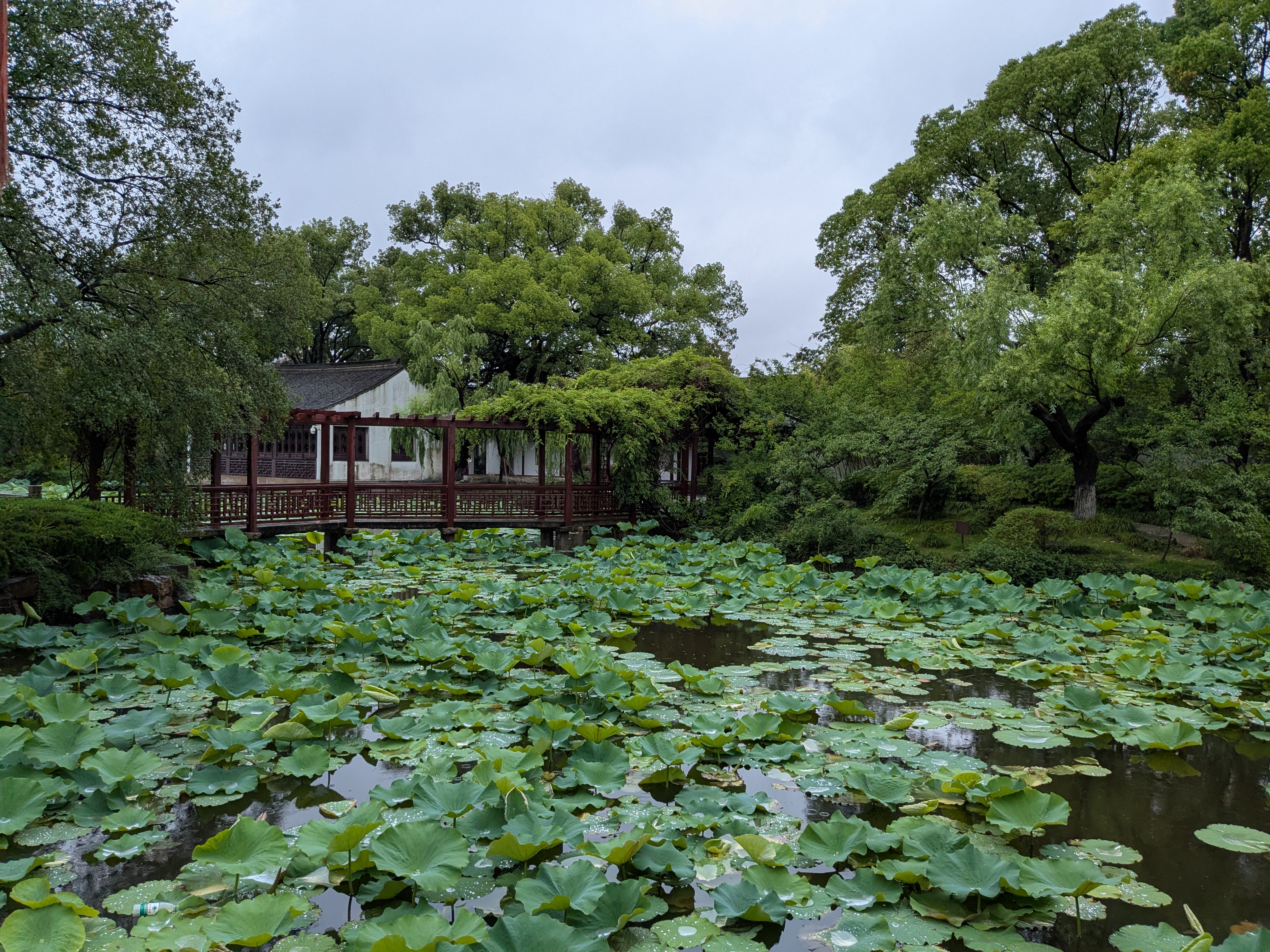 The ancient Zhaoyuan Garden complex in Changshu, China