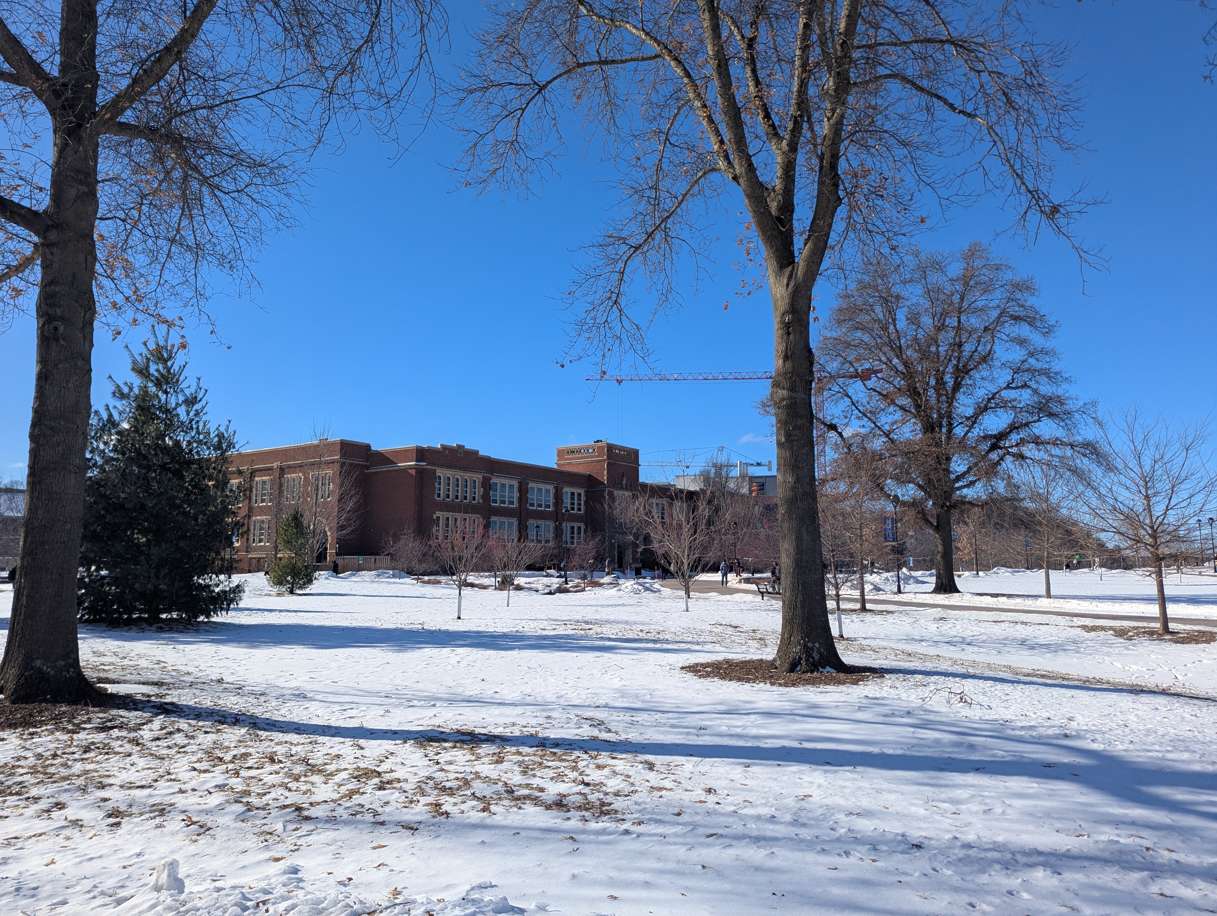 A view of Schofield hall (my favorite campus building) at UW-Eau Claire, Wisconsin (My undergrad)