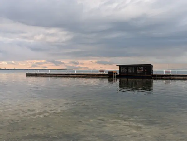 A view of Lake Michigan in Door County, Wisconsin