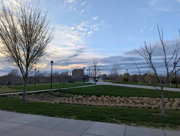 A view of some of the campus at UW-Eau Claire, Wisconsin (My undergrad)