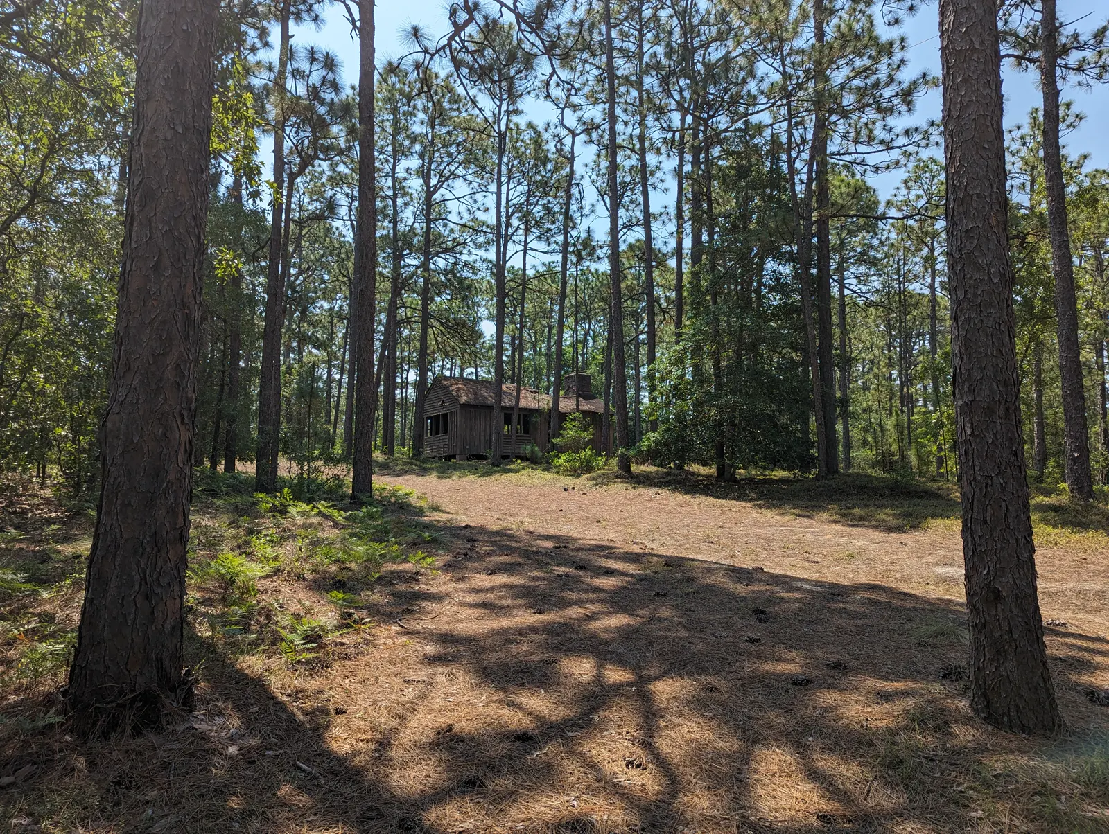 A cabin built in the 1920's at summer camp in South Carolina